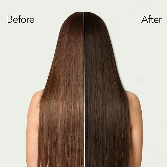 Dark Brown Hair Dye Shampoo, Argan Oil Hair Color Shampoo for Men & Women, 3 in 1 Hair Dye Shampoo 16.9 Fl Oz, Easy to Use, Shampoo Para Canas for Gray Hair Coverage-Velvo Beauty