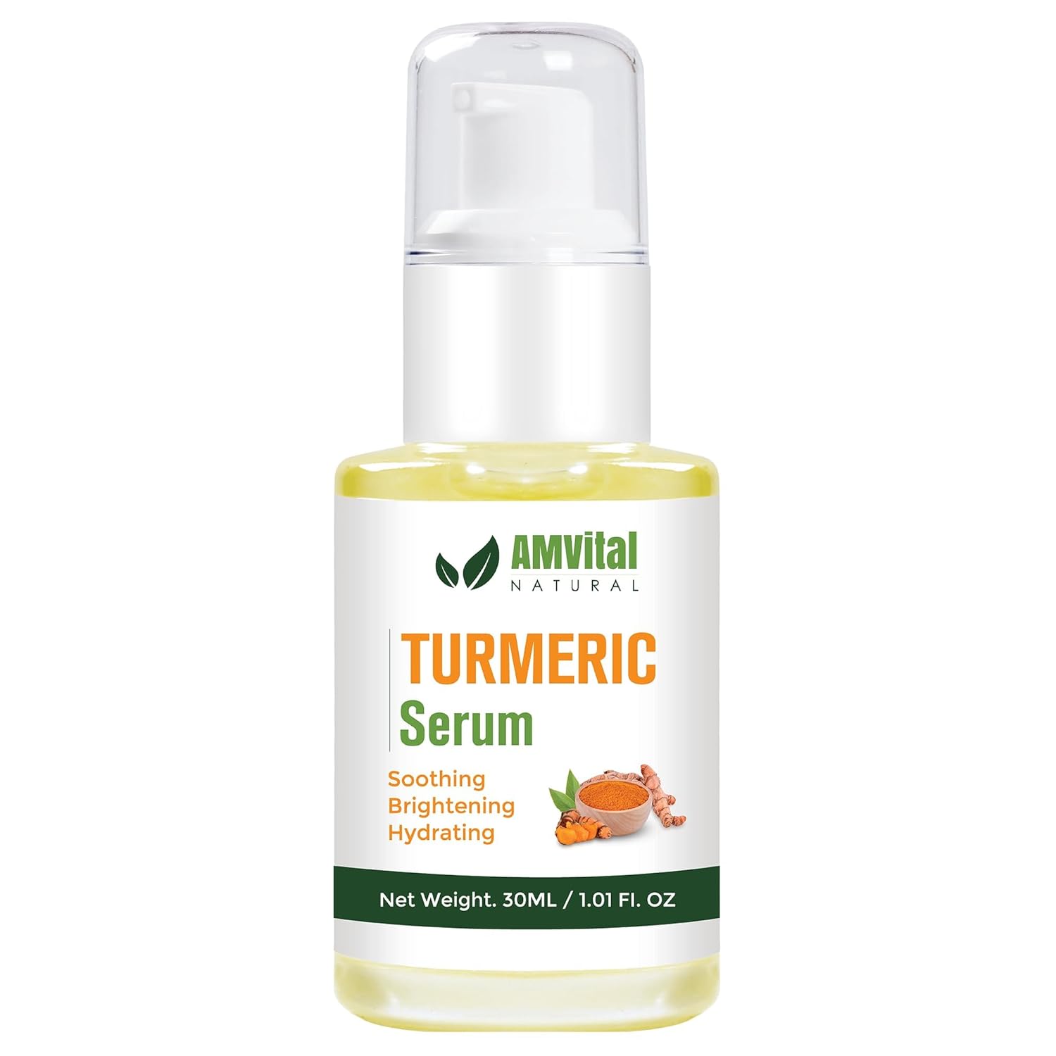 Turmeric Face Serum – Hydrating Facial Serum for Dark Spots, Uneven Skin Tone & Radiant Complexion-Velvo Beauty