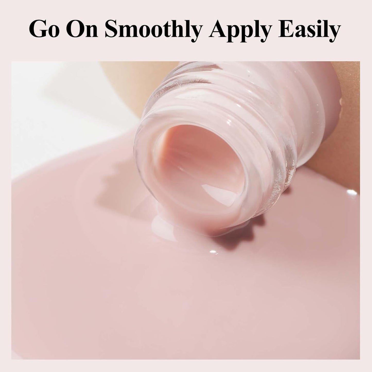 Nude Nail Polish Quick Dry, Natural Sheer Color Nail Lacquer, Long Lasting & Fast Drying, Nail Pigment Oil-Based for Nail Art, Fingernail Concealer Polish, 1PC 12ML for French Manicure-Velvo Beauty