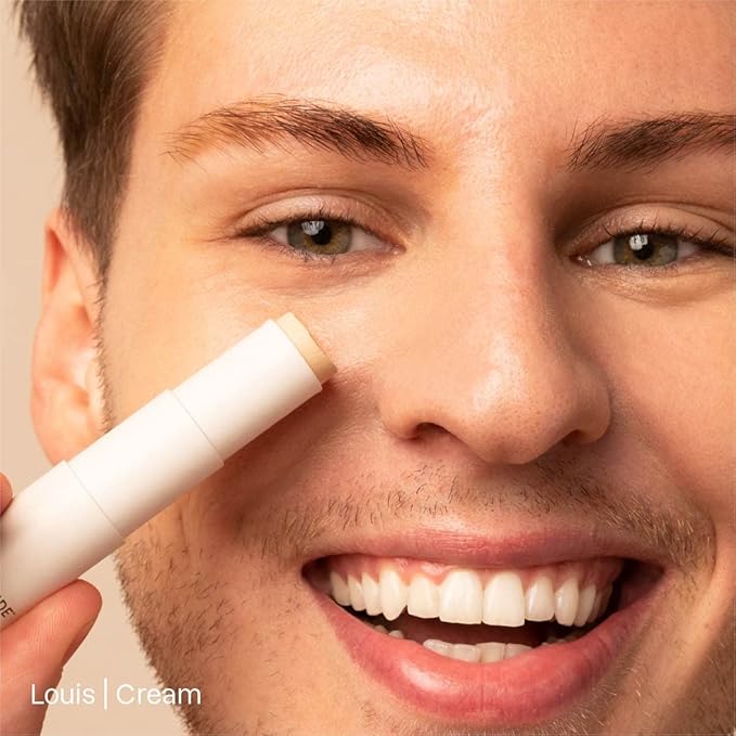 ATTITUDE Oceanly Light Coverage Under Eye Concealer Stick, Titanium Dioxide-Free, EWG Verified, Plastic-Free, Vegan & Cruelty-free Makeup, Cream, 0.2 Ounces-Velvo Beauty