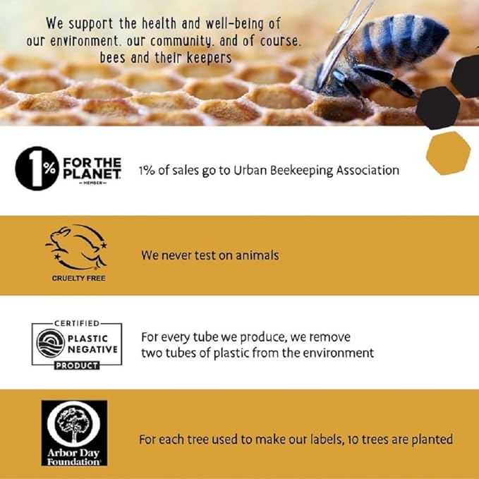 Portland Bee Balm All Natural Handmade Beeswax Based Lip Balm, Rose Garden 3 Count-Velvo Beauty