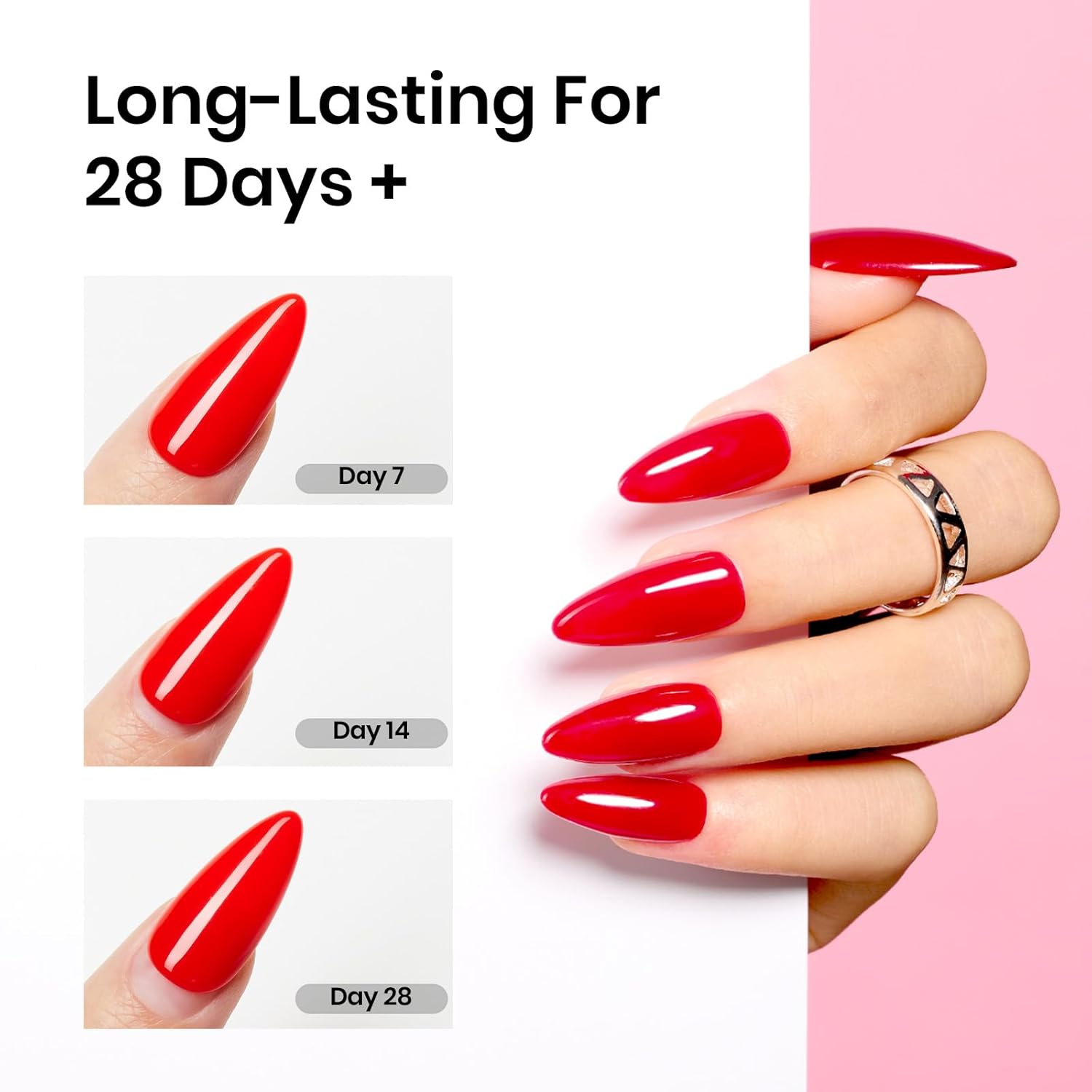 Beetles 15ml Gel Base and Top Coat Set HEMA Free, TPO Free Top Coat Gel Nail Polish & Base Clear Glossy Long Lasting No Wipe Soak Off Upgraded Safe Low-Sensitivity, No More Damaged Gifts for Women-Velvo Beauty