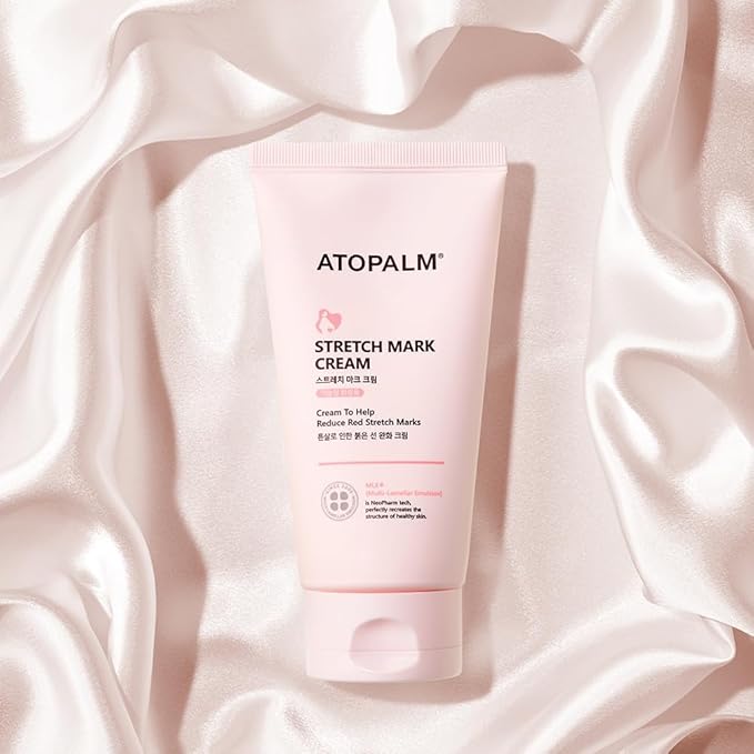 ATOPALM Maternity Care Stretch Mark Cream, 150ml 5 Fl Oz, Canola Oil Postpartum Skin Care| Pregnancy Red Lines Relief | Skin Swelling Elasticity Improvement| Gentle Body Moisturizing | Kbeauty-Velvo Beauty