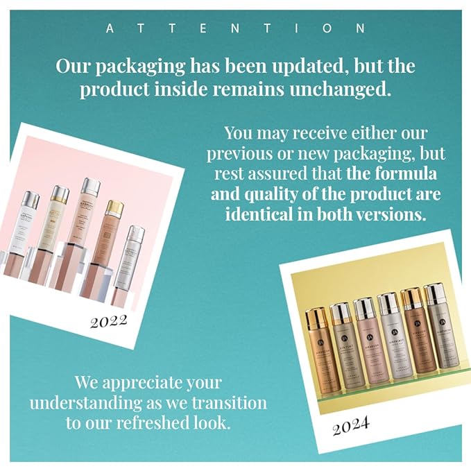 Jerome Alexander Airbrush Foundation Ultra Hydrating, Spray Foundation Makeup with 2x the Active Ingredients, Ultra-Light, Buildable, Full Coverage Formula (Light Medium)-Velvo Beauty