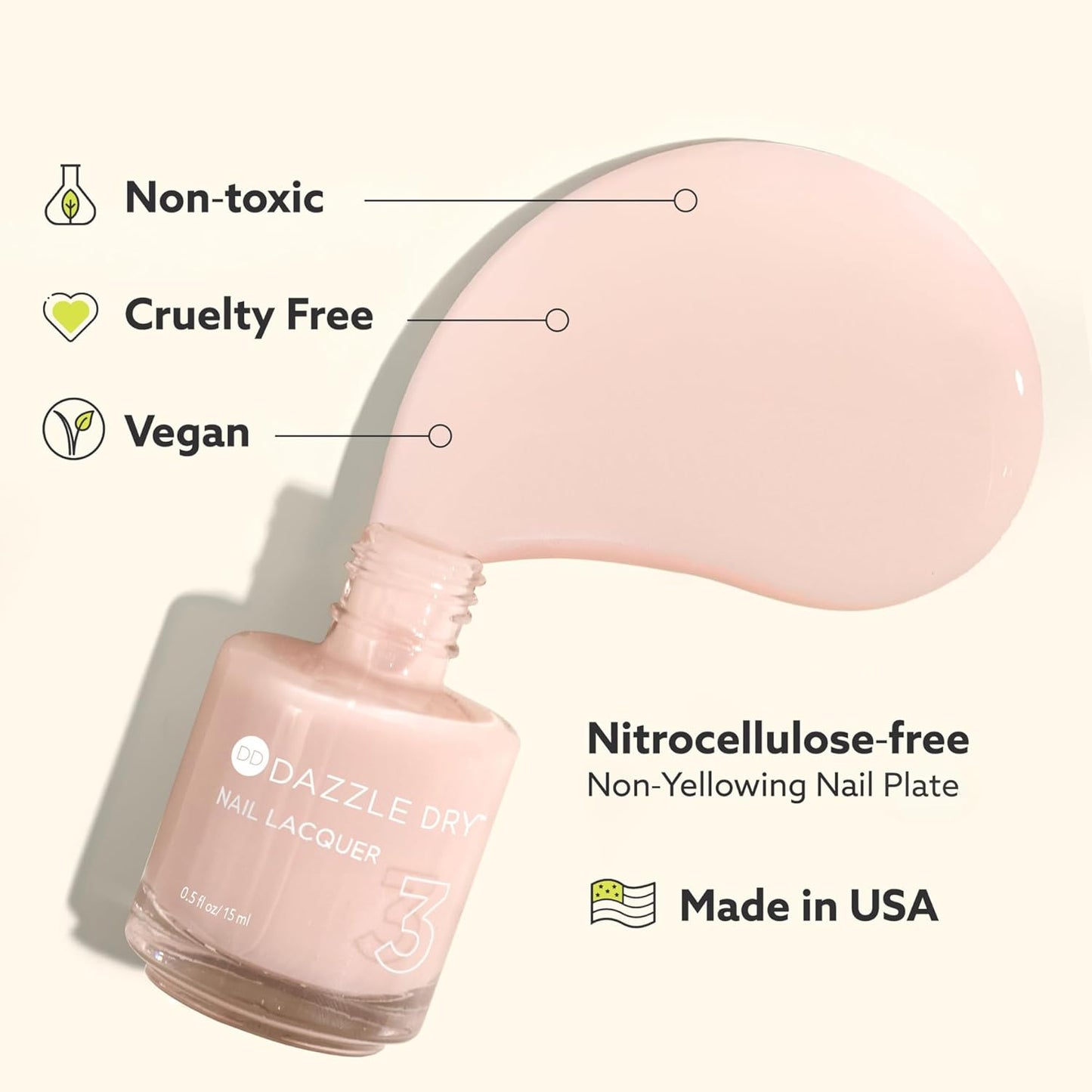 Dazzle Dry Maintain Nail & Cuticle Oil, 0.5 oz (15 mL)-Velvo Beauty