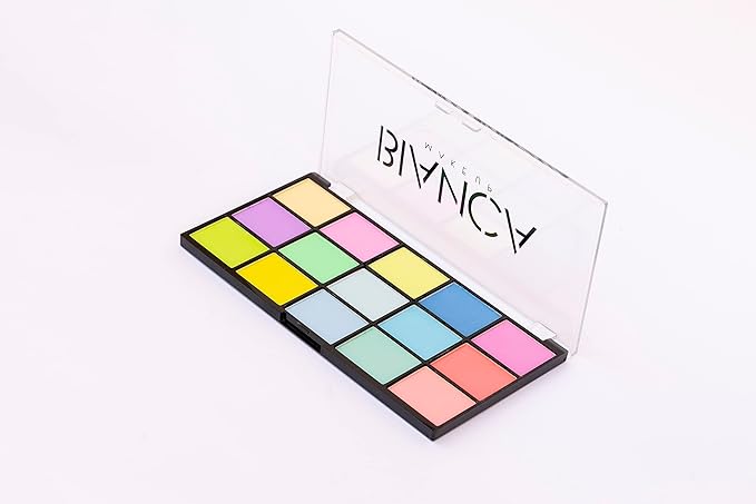 15 Colors Eyeshadow Palette | Versatile Range for Unlimited Eye Looks. (Pastel)-Velvo Beauty