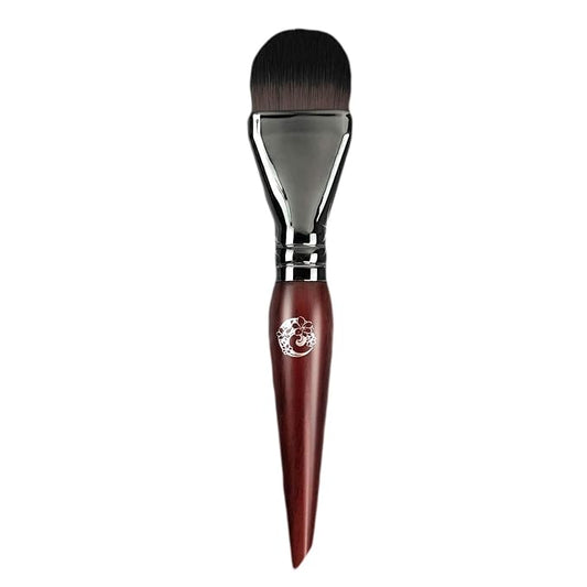 ENERGY Foundation Brush for Liquid Makeup DIY Facial Mask Premium Soft Bristles Contour Face Brush for Blending Liquid, Cream, Eye Mask, Under Eye Concealer Vegan Flat Cosmetic Makeup Tool-Velvo Beauty