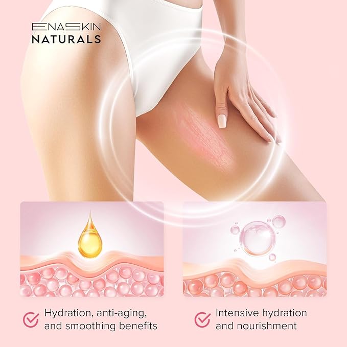 Anti Cellulite Body Firming Cream: Cellulite Remover for Legs & Inner Thigh- Skin Tightening Lotion for Womens' Booty, Stomach & Belly with Acetyl Hexapeptide-8 & Caffeine, 100 ML-Velvo Beauty