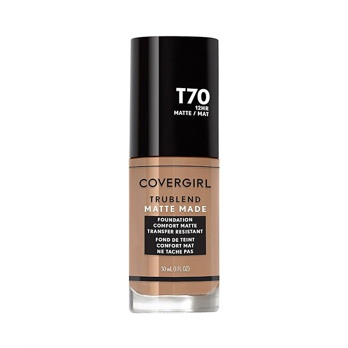 COVERGIRL TruBlend Matte Made Liquid Foundation, Caramel-Velvo Beauty