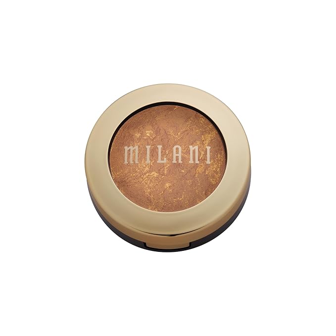 Milani Bronzer Powder - Baked Bronzer Made in Italy, Bronzing Shimmer Highlighter Makeup for Contour -Glow-Velvo Beauty