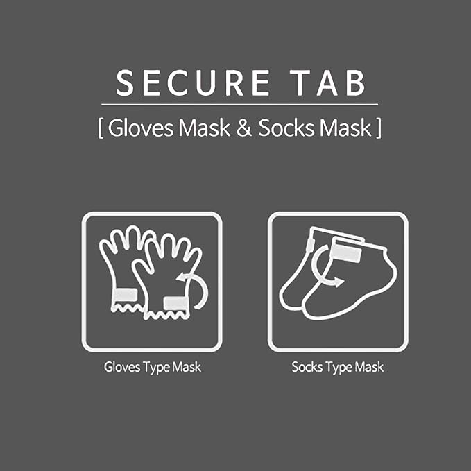 Epielle Hydrating & Moisturizing Hand & Foot Masks 12 Pairs, Relieve and Soften Dry Hands & Cracked Heels with Shea Butter & Sunflower Seed Oil, Korean Skin Care, Spa Set, Self Care Gifts for Women-Velvo Beauty