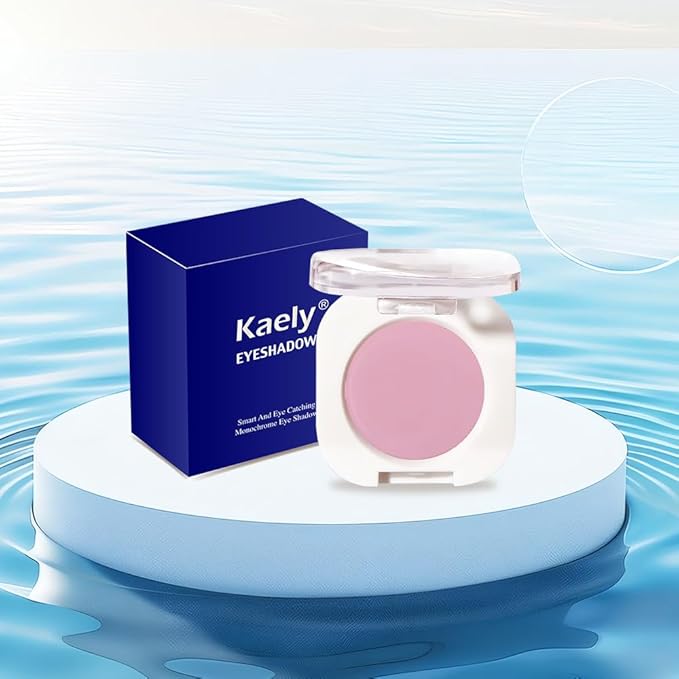 Light Pink Peach Single Matte Eyeshadow Makeup, Neutral Powde Eye Shadow for Women, Pink Eyeshadow Palette Pigmented Waterproof, sombras para ojos, Lightweight Blendable, Girls Eyeshadows Gift-Velvo Beauty