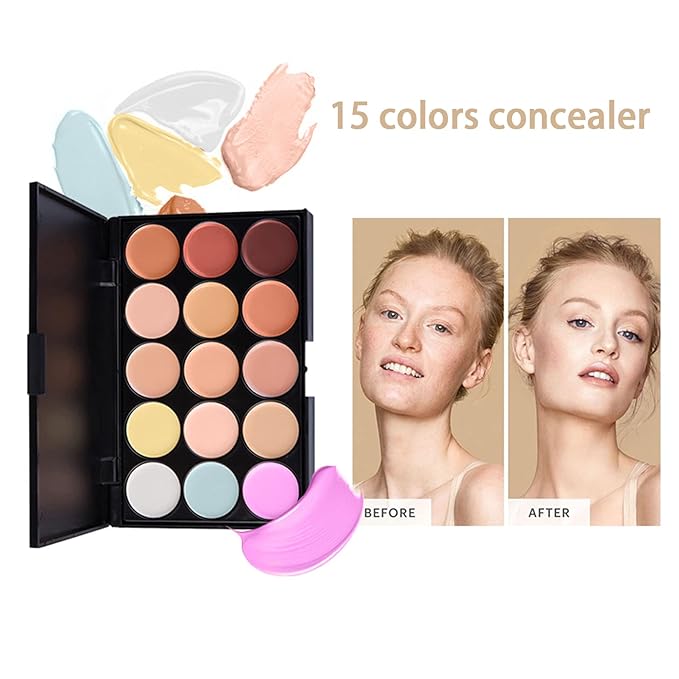 All-in-one Professional Makeup Set for Beginners, Cosmetic-Gift for Girl -Include Makeup Brush Set, Eyeshadow Palette, Powder puffs, Eyebrow Pencil, Mascara, Concealer, Lip Gloss Set -003-Velvo Beauty
