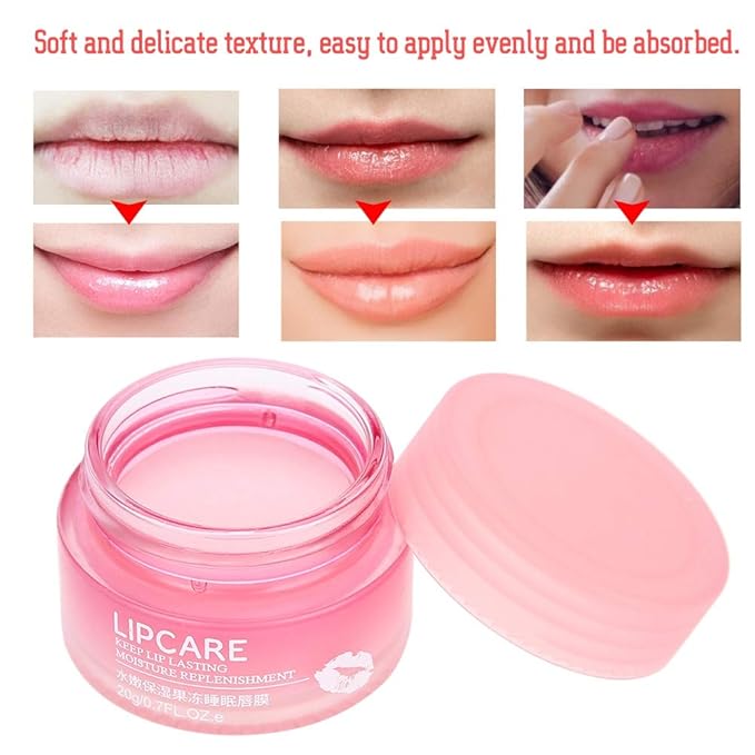 Lip Mask, Delicate Nourishing Lip Mask, for Moisturizing Nourishing-Velvo Beauty