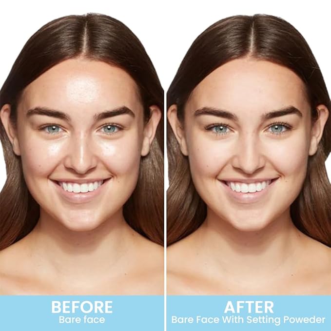 Oil-Controlled Matte Finish Powder: Silky, Skin-Adhering, Natural, Long-lasting, and Dimensional Pressed Powder Compact with Mini Powder Puff for Long-Lasting Makeup-Velvo Beauty