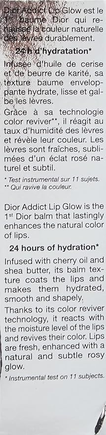 Dior Addict Lip Glow - 8 Dior by Christian Dior for Women - 0.11 oz Lip Balm-Velvo Beauty