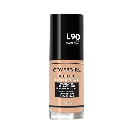 COVERGIRL TruBlend Matte Made Liquid Foundation, Classic Beige, 1 Fl Oz (Pack of 1)-Velvo Beauty