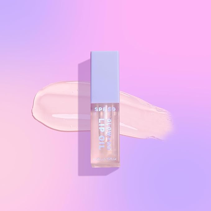 SPF50 Glow & Go Lip Oil: Lip Oil with SPF, Moisturizes and Protects Lips, 4.5ml in Coconut-Velvo Beauty