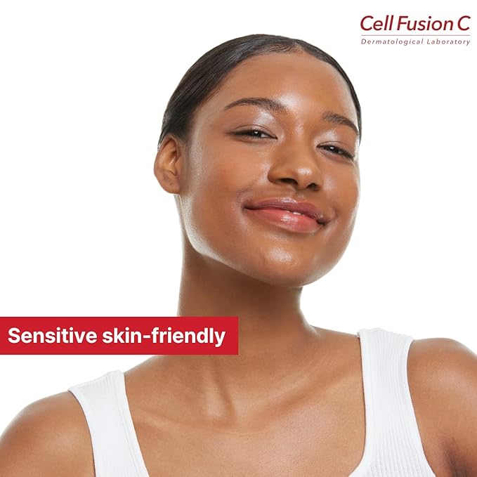 Cell Fusion C Skin Blemish Balm Intensive, Hydrating Tinted Moisturizer for Lighter to Medium Skin Tones, Correcting Redness and Blemish, 1.35 fl.oz-Velvo Beauty