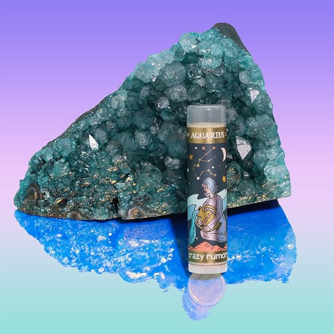 Crazy Rumors Lip balm Aquarius Zodiac-Velvo Beauty