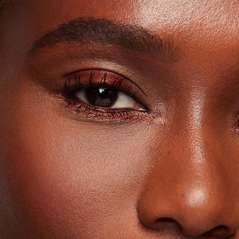 MAKE Beauty Continuum Waterproof Gel Eyeliner Pencil. Creamy, Pigmented Multi-Use, including Waterline with Built-in Sharpener and Blending Brush. Smudge-Proof Makeup. Shade - Retrograde, Burnt Red-Velvo Beauty