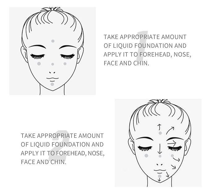 2 Pack PHOERA Foundation, Flawless Soft Matte Liquid Foundation Makeup for Women.(102# Nude)-Velvo Beauty