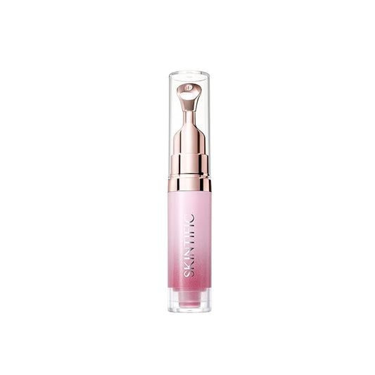 Hydrating Brightening Lip Serum, Nourishing Hydration Tinted Lip Stain, Plumping Lip Gloss with Polypeptide Squalane (03 Cherry Red)-Velvo Beauty