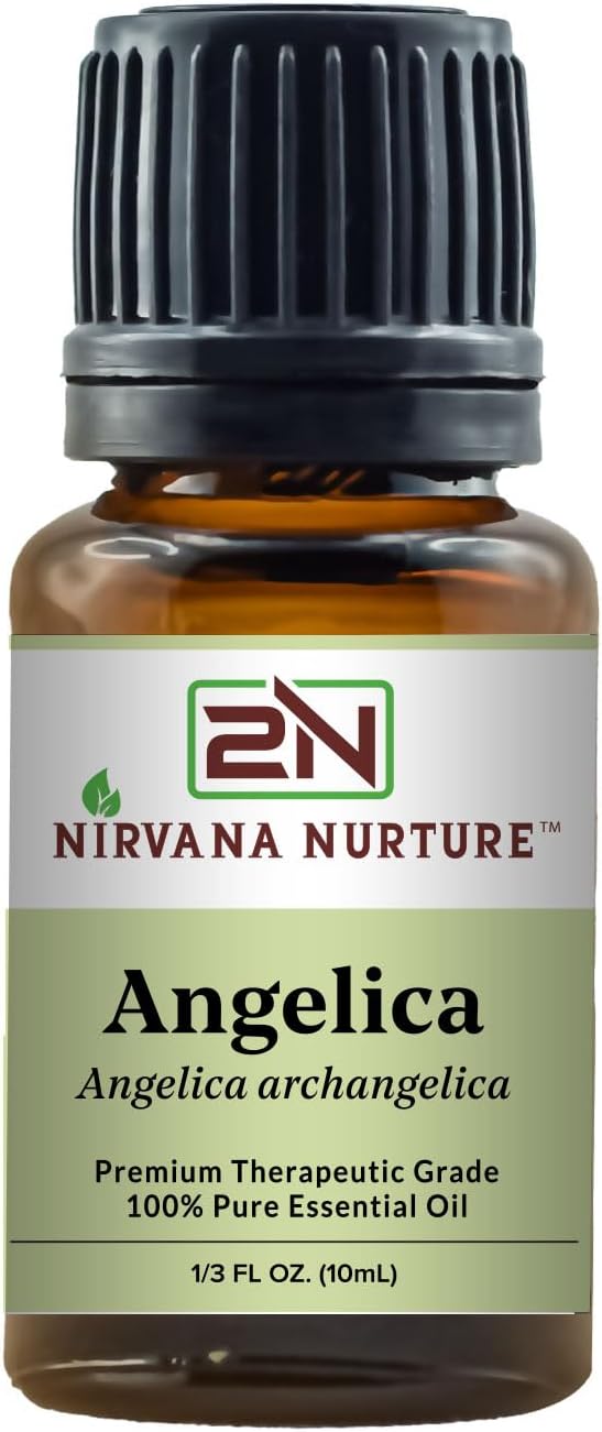 Angelica Essential Oil 100% Pure Premium Therapeutic Grade, Undiluted - Aromatherapy Diffuser for Calm and Relaxation, Skin Care, Hair Care-Velvo Beauty