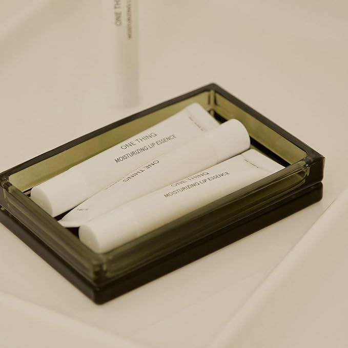 ONE THING Moisturizing Lip Essence 1 Count | Nourishing Soothing Moisturizing Hydrating Dry Rough Lips, Oil Butter Organic Plant Based Balm, Jojoba Argan Olive Oil | Vegan Korean Skin Care-Velvo Beauty