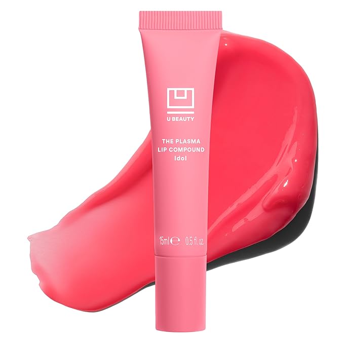 U Beauty The PLASMA Tinted Lip Compound - Anti-Aging & Anti-Wrinkle Lip Gloss, Hyaluronic Acid, Shea Butter & Peptides for Hydration & Plumping,Idol - 15 mL-Velvo Beauty