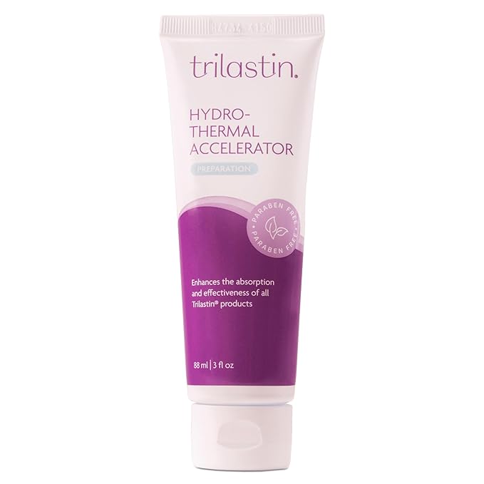 TriLASTIN Hydro-Thermal Accelerator - Moisturizer (3oz / 88ml) | Vitamin-Infused Skin Serum | Pregnancy and Postpartum Skin Care for Stretch Mark Prevention | Hypoallergenic and Paraben-Free Formula-Velvo Beauty