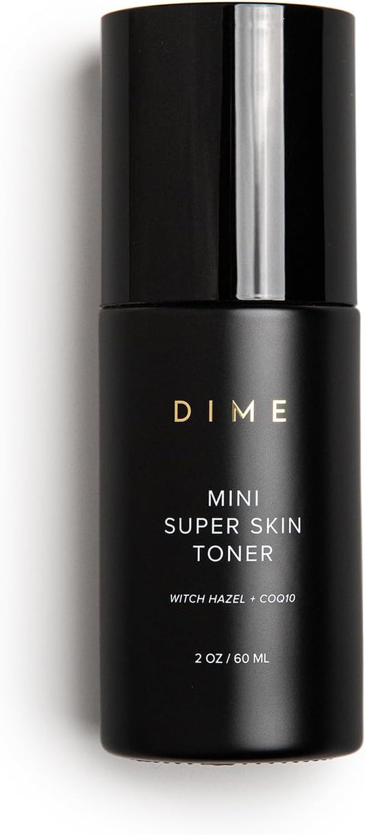 DIME Beauty Mini Super Skin Toner, Alcohol-Free Witch Hazel Toner, Travel-Size Toner with Cucumber Extract, 2 oz / 60 ml-Velvo Beauty