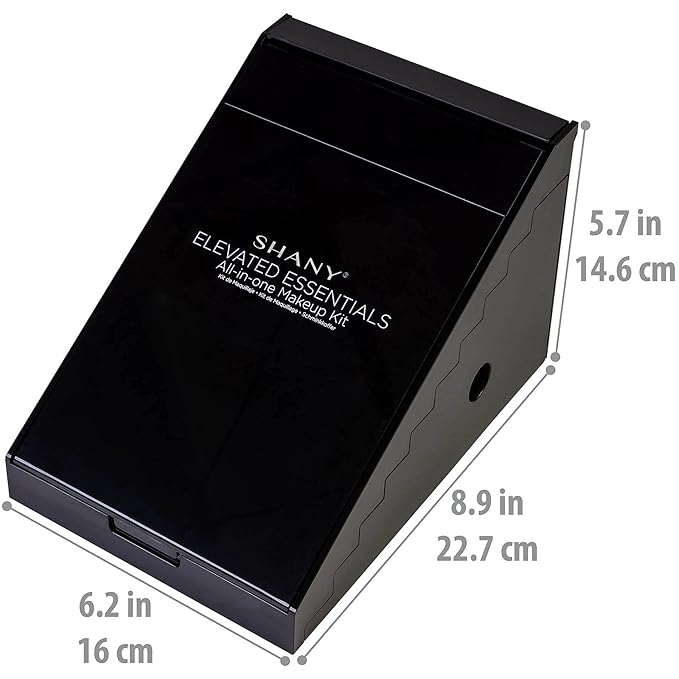 SHANY Elevated Essentials Makeup Set - All-in-One Makeup Kit with 72 Eyeshadows, 28 Lip Colors, 18 Gel Eyeliners, 10 Blushes, 1 Eye Primer, and 1 Cream Concealer-Velvo Beauty