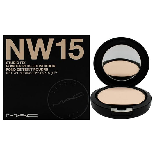 Mac Studio Fix Powder Plus Foundation Nw15 0.52 Ounce-Velvo Beauty