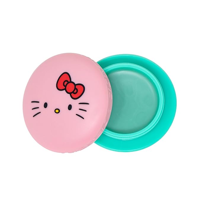 The Crème Shop Hello Kitty Macaron Lip Balm - Watermelon-Velvo Beauty