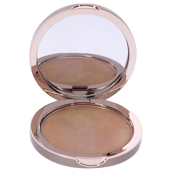 delilah - Pure Light Compact Illuminating Powder - Aura - Lightweight, Long Lasting, Loose Setting Powder Face Makeup For Brightening And Radiant Finish - Light Coverage - Vegan - Cruelty No-0.34 oz-Velvo Beauty