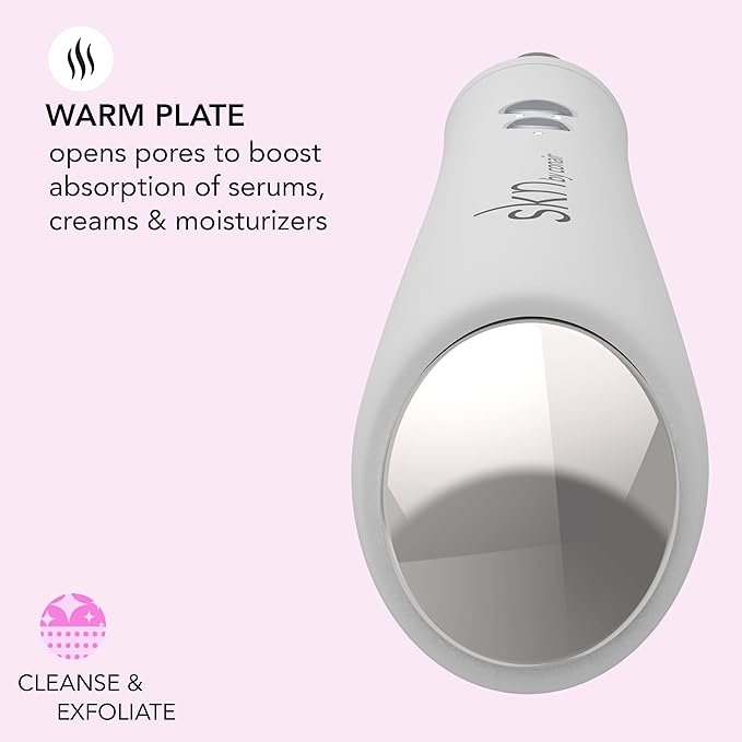 skn by conair Microdermabrasion Facial Tool, Pore Vacuum, Remove Dead Skin Cells and Dirt from Clogged Pores-Velvo Beauty