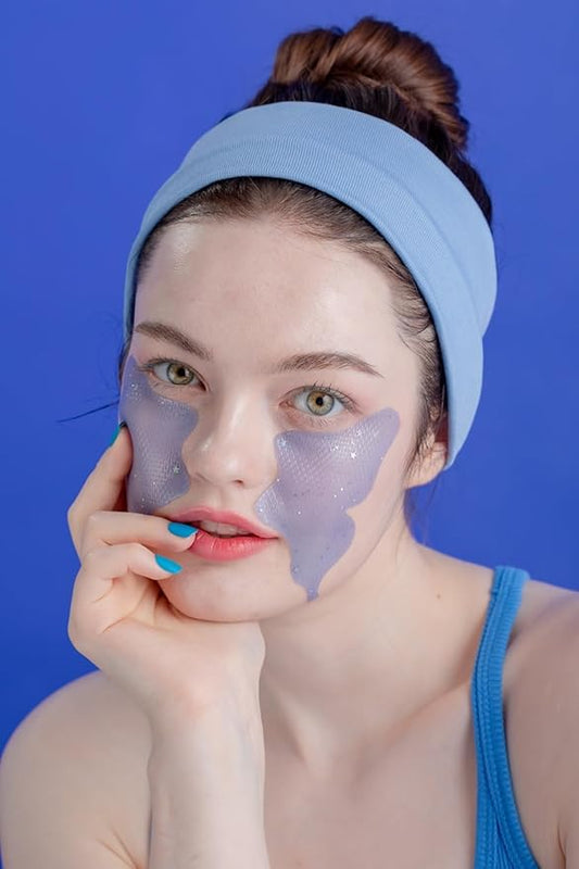 Butterfly Multi Jello Patch morpho blue-Velvo Beauty