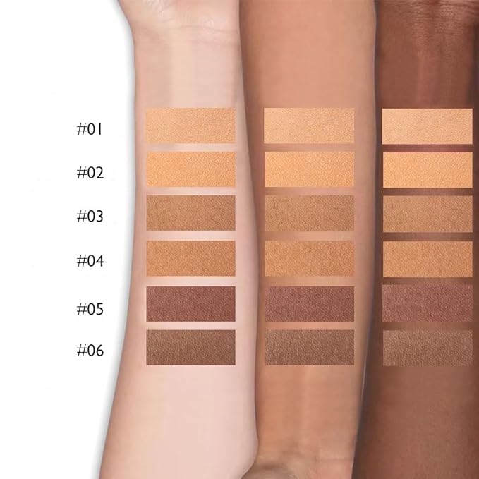 Pressed Matte Face Powder Makeup & Setting Powder for Poreless Wrinkle Blurring Contour Concealer Finishing,Lightweight,High Coverage,Shine Control, N.W 10g (05)-Velvo Beauty