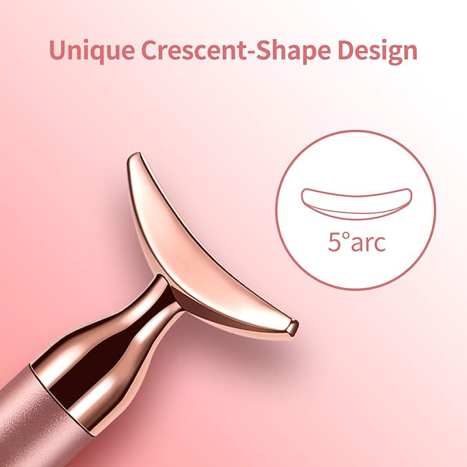2-in-1 Face Massager Roller Electric Face Roller, 3D Roller and Crescent-Shape Face Massager Kit for Face Skin Care Tools-Velvo Beauty