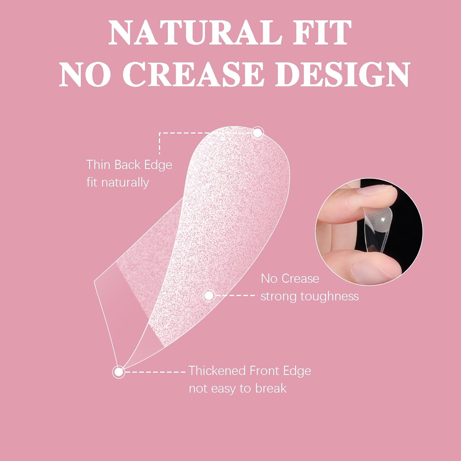 Extra Short Square Nail Tips, SSWSBYKE Gel Acrylic Nail Tips for Full Cover Pre-Shaped Fake Nails Tips Half Matte Press On Nails for Extension Home DIY Salon 300pcs 15 Sizes-Velvo Beauty