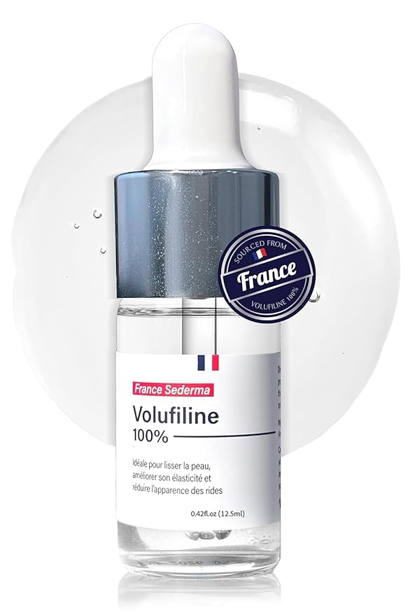 [Volufiline 12.5ml] 100% Pure Volufiline from SEDERMA (France) | DIY Skincare - Face Serum | Cosmetic Grade | For Face & Body Improved Fine Lines & Skin Elasticity-Velvo Beauty