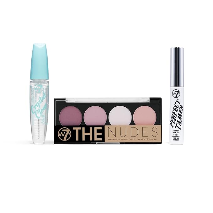 W7 Basic Essentials Set - 3 Piece Set - Natural Makeup Staples for Every Day-Velvo Beauty