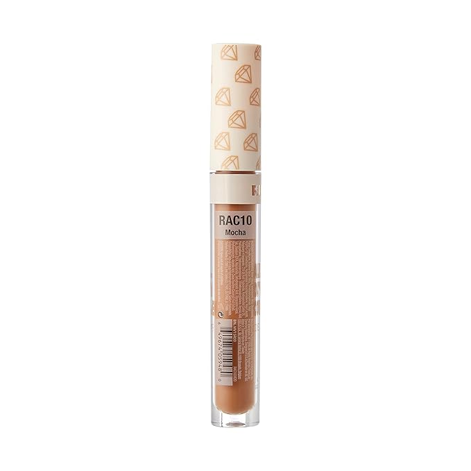 Ruby Kisses All Day Concealer Lightweight Full Coverage Multi-Use Concealer 0.13 Fl Oz (4-1 Mocha (10))-Velvo Beauty