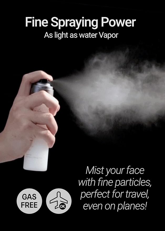 JUNG SAEM MOOL Essential Mool Micro Fitting Face Mist 4.06 Fl Oz, Ultra-Fine Hydrating Makeup Setting Spray with Thermal Spring Water, Long-Lasting Fixing Power Dewy Glow Primer, Korean Face Mist-Velvo Beauty