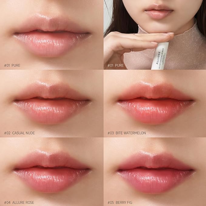 All Day Essential Tinted Lip Balm 04 Allure Rose | Natural Gloss Balm, Moisturizing Lip Care, Deep Nourishing Plant-Based Chapstick, Lasting Hydration Lip Butter for Dry Cracked Chapped Lips-Velvo Beauty