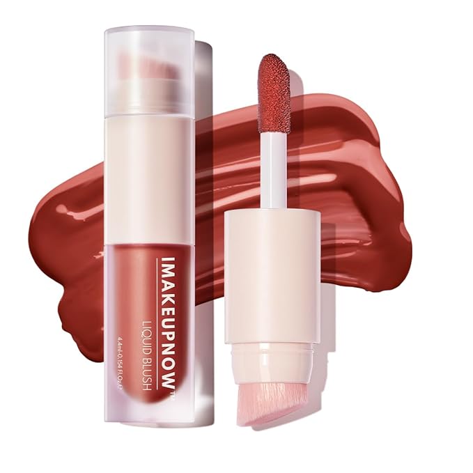 Liquid Cream Blush Stick Makeup for Cheeks | Build-in Brush - Application & Blending in One #L003-Velvo Beauty