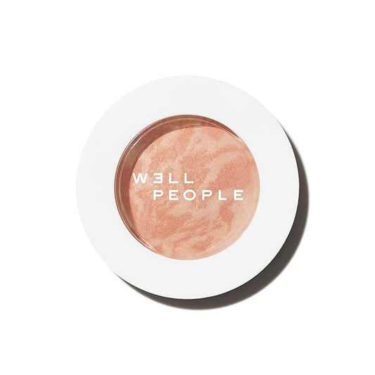 Well People Superpowder Blush Powder, Hydrating Powder Blush For Adding A Pop Of Cheek Color, Vegan & Cruelty-free, Sweet Persimmon-Velvo Beauty