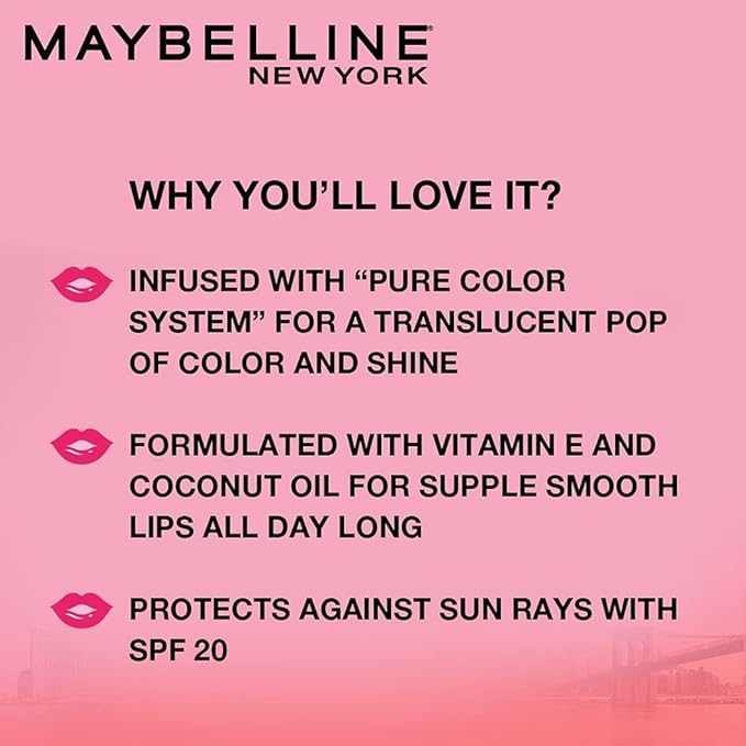 Maybelline Baby Lips Loves Color Lipcare Spf 16 - Pink Lolita-Velvo Beauty