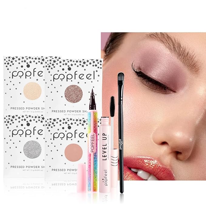 All in One Eyeshadow Palette Makeup Set, Makeup Kits with Foundation, Mascara, Concealer Lipstick Gloss, Eye Liner,Travel Makeup Bundle Makeup Gift Box for Women Girl Maquillaje-Velvo Beauty